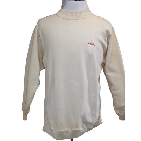 Vintage 60s 70s DEWARS SCOTCH WHISKEY Sweatshirt Cotton Poly Shirt USA Mens M